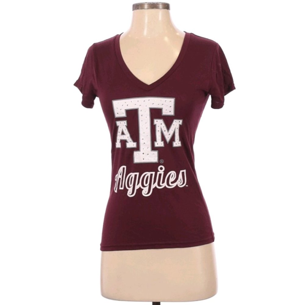 Texas A&M Aggies Fitted Short-Sleeved T-Shirt!